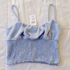 Baby blue top
